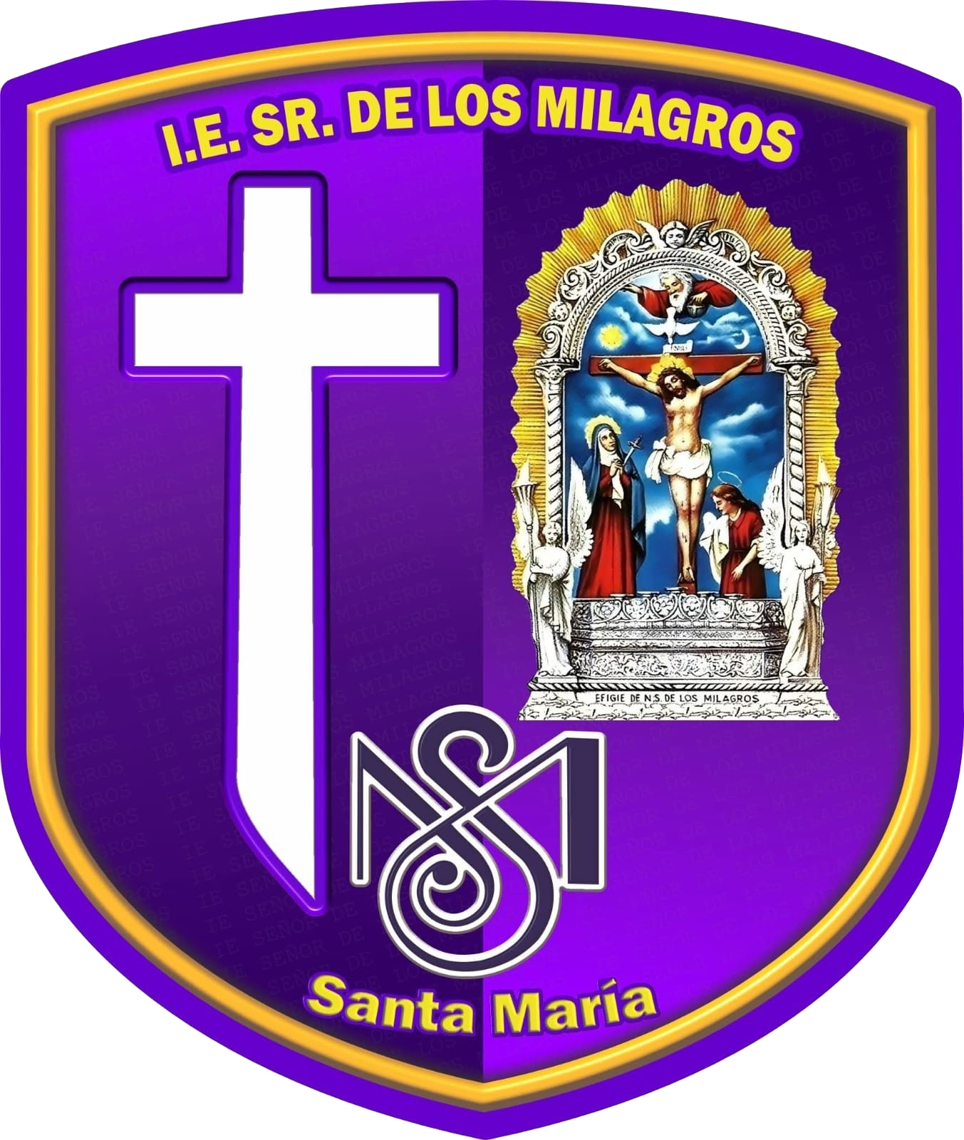 Insignia I.E. Señor de los Milagros